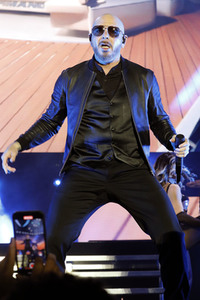 Auftritt von Pitbull in Los Angeles