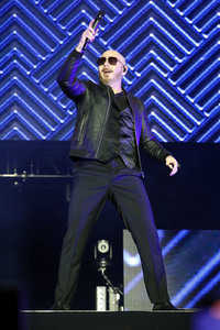 Auftritt von Pitbull in Los Angeles