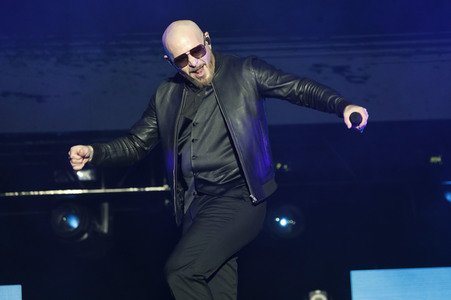 Auftritt von Pitbull in Los Angeles