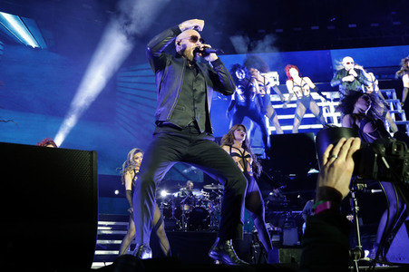 Auftritt von Pitbull in Los Angeles