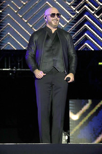 Auftritt von Pitbull in Los Angeles