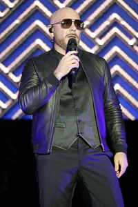 Auftritt von Pitbull in Los Angeles