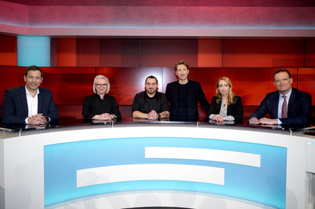 Talkshow 'hart aber fair' in Berlin