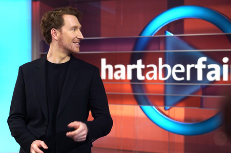 Talkshow 'hart aber fair' in Berlin