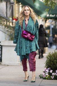 Dreharbeiten 'And Just Like That …' in New York