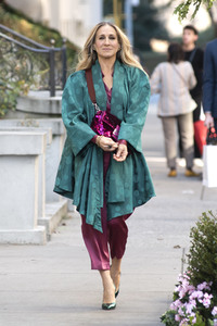 Dreharbeiten 'And Just Like That …' in New York