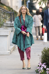Dreharbeiten 'And Just Like That …' in New York