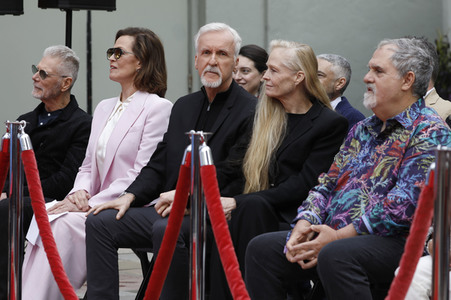 Hand and Footprint Ceremony mit James Cameron und Jon Landau in Los Angeles