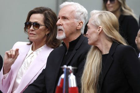 Hand and Footprint Ceremony mit James Cameron und Jon Landau in Los Angeles