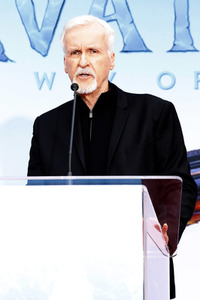 Hand and Footprint Ceremony mit James Cameron und Jon Landau in Los Angeles