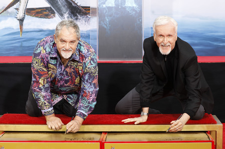 Hand and Footprint Ceremony mit James Cameron und Jon Landau in Los Angeles