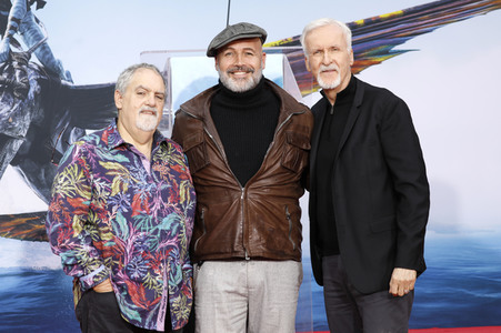 Hand and Footprint Ceremony mit James Cameron und Jon Landau in Los Angeles