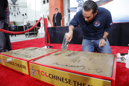 Hand and Footprint Ceremony mit James Cameron und Jon Landau in Los Angeles