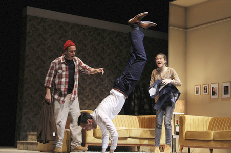 Theaterprobe 'De leven Öllern' in Hamburg