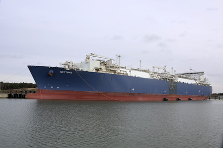 Offizielle Inbetriebnahme des LNG-Terminals 'Deutsche Ostsee' in Lubmin