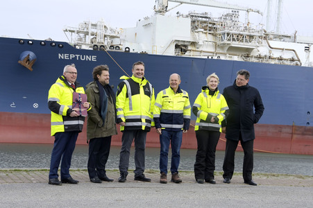 Offizielle Inbetriebnahme des LNG-Terminals 'Deutsche Ostsee' in Lubmin