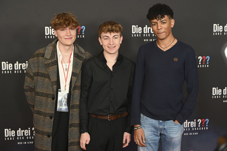 Filmpremiere 'Die drei ??? - Erbe des Drachen' in München