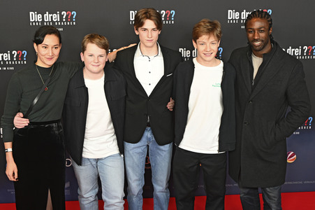 Filmpremiere 'Die drei ??? - Erbe des Drachen' in München
