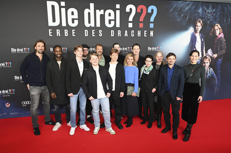 Filmpremiere 'Die drei ??? - Erbe des Drachen' in München