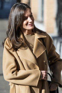 Königin Letizia besucht eine Sitzung der FEDER in Madrid