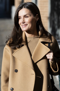 Königin Letizia besucht eine Sitzung der FEDER in Madrid