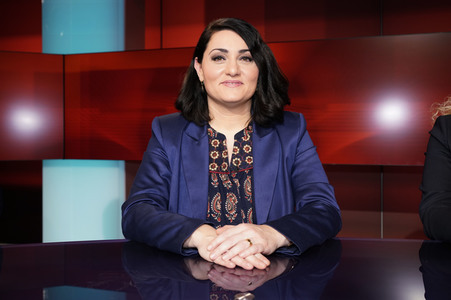 Talkshow 'hart aber fair' in Berlin