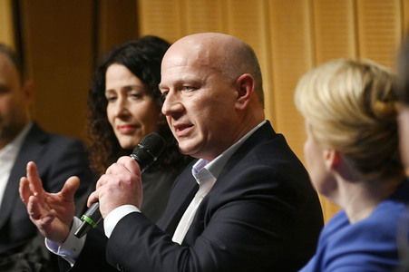 Spitzengespräch zur Wiederholungswahl 2023 in Berlin