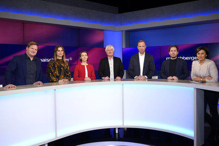 Talkshow 'maischberger' in Berlin