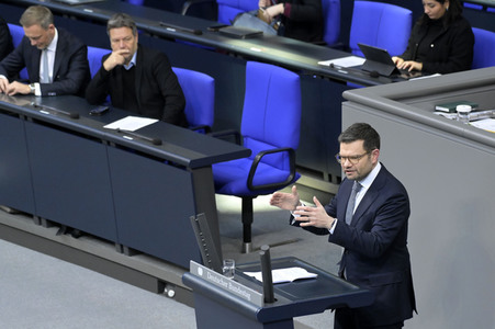79. Sitzung des Deutschen Bundestages in Berlin