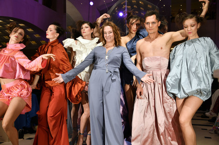 Anja Gockel Fashion Show auf der Berlin Fashion Week A/W 2023