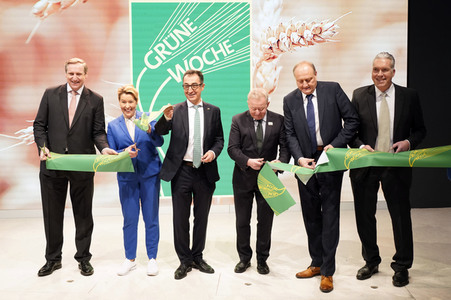 Eröffnungsrundgang zur Internationalen Grünen Woche 2023 in Berlin