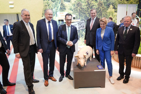 Eröffnungsrundgang zur Internationalen Grünen Woche 2023 in Berlin