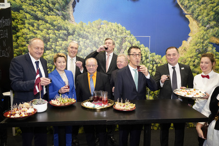 Eröffnungsrundgang zur Internationalen Grünen Woche 2023 in Berlin