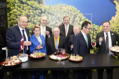 Eröffnungsrundgang zur Internationalen Grünen Woche 2023 in Berlin