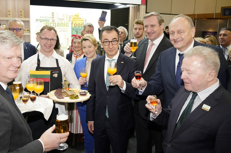Eröffnungsrundgang zur Internationalen Grünen Woche 2023 in Berlin