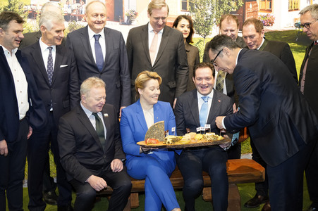 Eröffnungsrundgang zur Internationalen Grünen Woche 2023 in Berlin