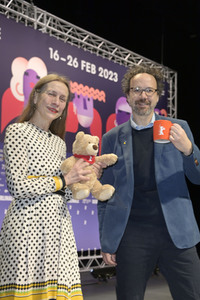 Programm-Pressekonferenz der Berlinale 2023 in Berlin