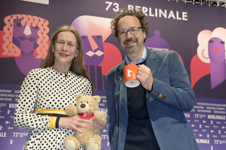 Programm-Pressekonferenz der Berlinale 2023 in Berlin