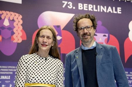 Programm-Pressekonferenz der Berlinale 2023 in Berlin