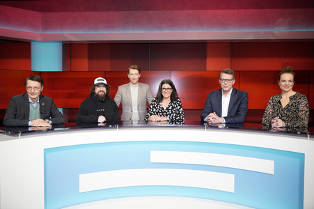 Talkshow 'hart aber fair' in Berlin