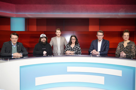 Talkshow 'hart aber fair' in Berlin