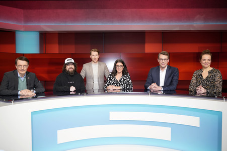 Talkshow 'hart aber fair' in Berlin