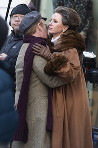 Dreharbeiten 'Feud: Capote's Women' in New York