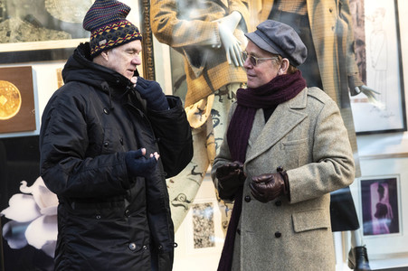 Dreharbeiten 'Feud: Capote's Women' in New York