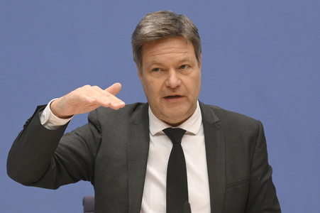 Bundespressekonferenz Vorstellung des Jahreswirtschaftsberichts 2023 in Berlin