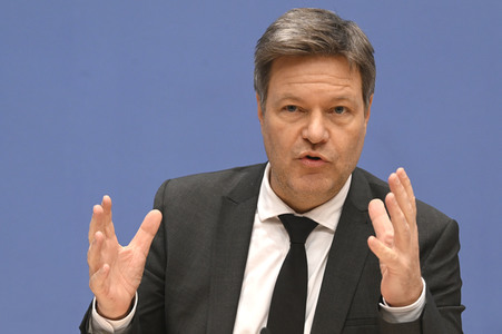 Bundespressekonferenz Vorstellung des Jahreswirtschaftsberichts 2023 in Berlin
