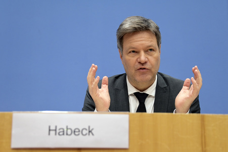 Bundespressekonferenz Vorstellung des Jahreswirtschaftsberichts 2023 in Berlin