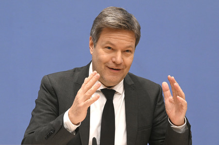 Bundespressekonferenz Vorstellung des Jahreswirtschaftsberichts 2023 in Berlin