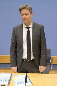 Bundespressekonferenz Vorstellung des Jahreswirtschaftsberichts 2023 in Berlin