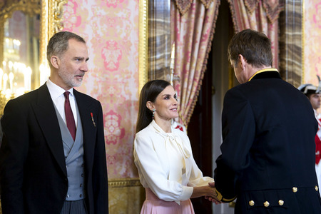 Empfang des Diplomatischen Corps in Madrid